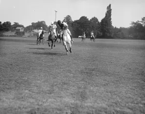 Polo Pony Prints: Polo at Roehampton, Junior polo at Roehampton 8 June 1920