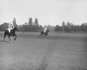Polo Pony Prints: Polo at Roehampton, Junior polo at Roehampton Good play by Lord Wimborne 8 June 1920