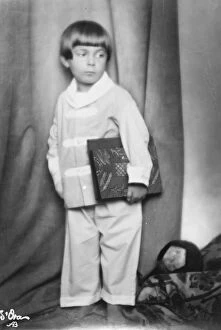 Madame Dora Collection: Polyglot boy of five. Willie nassau, son of Professor Nassau of Vienna University