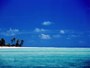 Polynesia Island on Rangiroa atoll