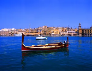 The port of Marsaxlokk, Malta