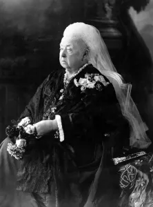 Mourning Prints: Portrait of Queen Victoria in connection with the Diamond Jubilee 1897