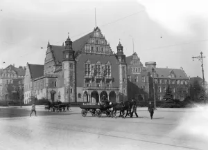 Posen, Poland. The University. 24 October 1921