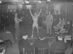 Post Office weightlifters compete for trophy at Mount Pleasant. Post Office weightlifters