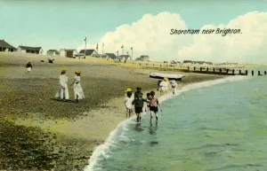 Beach Prints: Postcard of Shoreham near Brighton