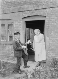 Community Prints: Postman. 1937