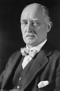 To be the Premiers host in Washington. A special posed portrait study of Sir Esme Howard