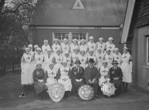 Presentations at the Kent branch of the Red Cross VAD ( voluntary aid detachment