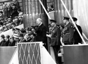 1960s Prints: President Eamon de Valera, 83 year old Head of State and sole surviving commandant