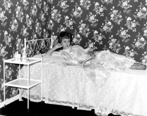 1960s Prints: A preview of Crown Wallpapers for 1962 and 1963 took place at the Building Centre, London