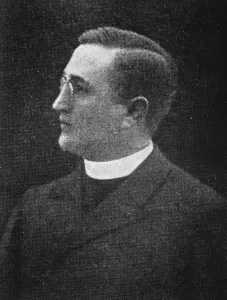 Politician Prints: Priest in new Serbian cabinet. Father Anton Koroshetz. 7 January 1929