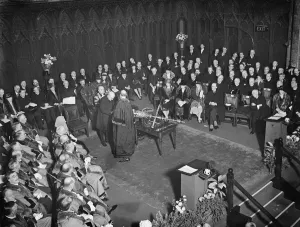 City Of London Prints: The Primate in the City. The Chamberlain giving the Archbishop of Canterbury