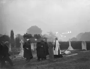 Prime Minister and his family attend funeral of his aunt at Ardingly