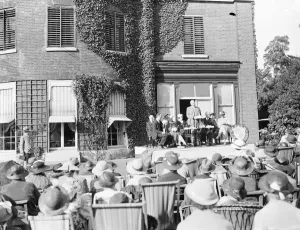 Primrose fete in Chislehurst, Kent. 1935