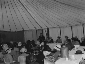 Speech Prints: A Primrose League fete in Orpington, Kent. 1939