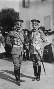 Decorations Prints: Prince Petar of Montenegro ( left ). July 1929