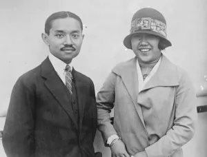Princess Prints: Prince Pragatipok, brother of the King of Siam and Princess Pragatipok 2 October 1924