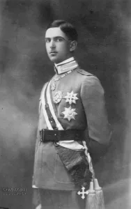 Prince Umberto Piedmont, Crown Prince of Italy. 1 July 1924