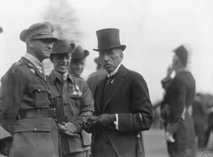 Soldier Prints: The Prince of Wales tours Australia. Prime Minister Hughes and a VC winner. 8