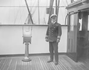 The Prince of Wales to visit Canada. Capt E Griffiths, RNR, Captain of