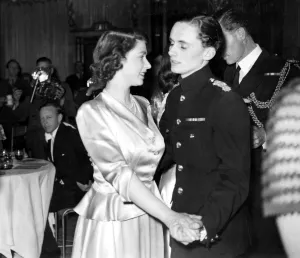 Princess Prints: Princess Elizabeth made her first public appearance at a charity ball when she was