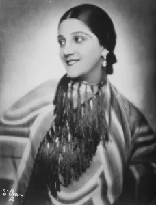 Princess Fthie, granddaughter of the late Sultan Abdul Hamid of Turkey. 14 March 1927