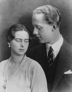 Princess Prints: Princess Ileana and her fiancee. The first studio photograph of Princess Ileana of Romania