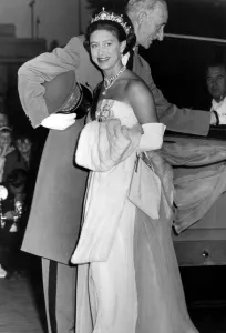 Crown Prints: Princess Margaret President Tubman Entertains the Queen 12th July 1962 President