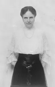 Princess as Pillion Rider Princess Adalbert of Prussia, daughter in law of the ex kaiser