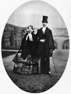 The Princess Royal and Prince Frederick William of Prussia on their honeymoon