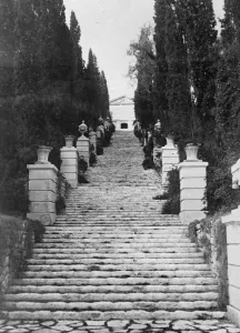 Stairs Prints: Princess Royals new Riviera home. The beautiful Villa La Leopolda at Beaulieu Sur Mer