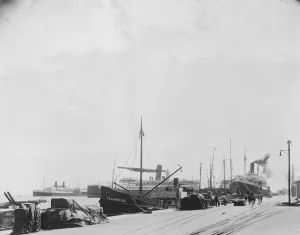 The principal port of Veracruz of Mexico 29 September 1926