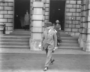 Bowler Hat Prints: Private view day at the Royal Academy. Rear Admiral Hall, MP. 2 May 1924