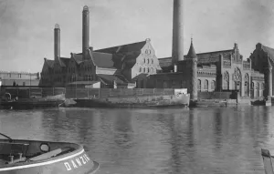 Progressive Danzig. The fine new electric power station recently erected in the free city