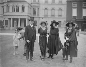 The Queen attends a Garden Party at St James Palace Lady Cunningham, Mrs J B Paget