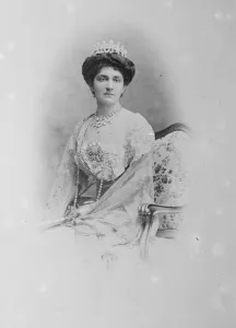 Sitting Prints: The Queen of Italy Elena of Montenegro (born Princess Jelena Petrovic - Njegos of