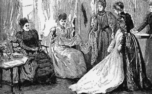 Queen Marys Trousseau Princess May with her mother, buying her trousseau