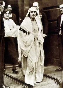 The Queen Mother on her wedding day Lady Elizabeth Bowes Lyon