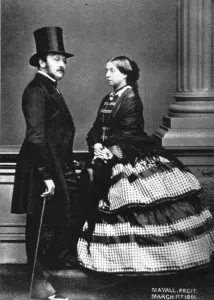 Victorian Prints: Queen Victoria and Prince Albert March 1861