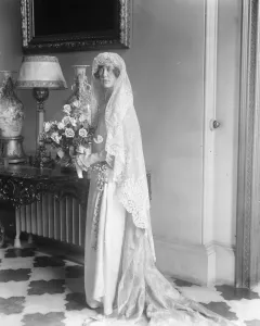 Bride Prints: The Queens nephew and the Earl of Huntingdon niece married The marriage of
