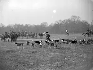 R. A. Drag hunt 1934