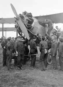 R A F No 600, City Of London Auxiliary Bomber Squadron at Tangmere, Sussex, England