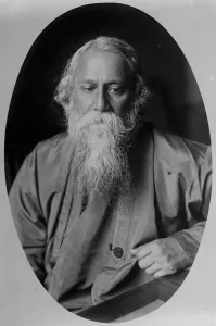 Writer Prints: Rabindranath Tagore - Indian poet. 22 January 1925