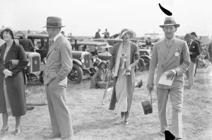 Walking Prints: RAF Pageant at Hendon Baroness De Forest 1932