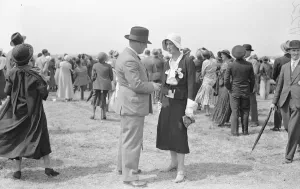RAF Pageant at Hendon Miss Winifred Spooner 1932