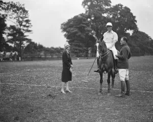 Adult Prints: Ranelagh - 10th Hussars versus Lords. Lady Katherine Dawnay, Marquis of Waterford