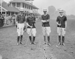 Ranelagh - British Army versus Federation Des Polos De France for the Verdun Cup