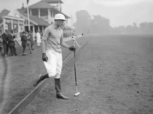 Sportsman Prints: Ranelagh - British Army versus Federation Des Polos De France for the Verdun Cup