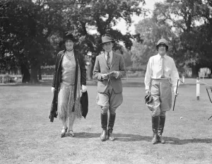 Event Prints: At the Ranelagh Club, the County Polo Association Pony Show;, Lady Molteno, Mr