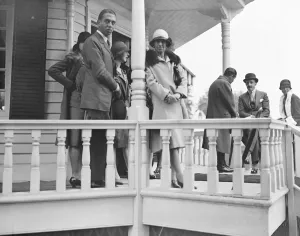 Ranelagh - Coronation Cup Final. Marquis Merry Del Val ( son of Spanish Ambassador )